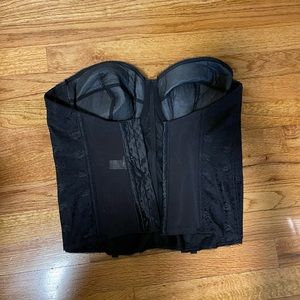 Black Lace Corset
